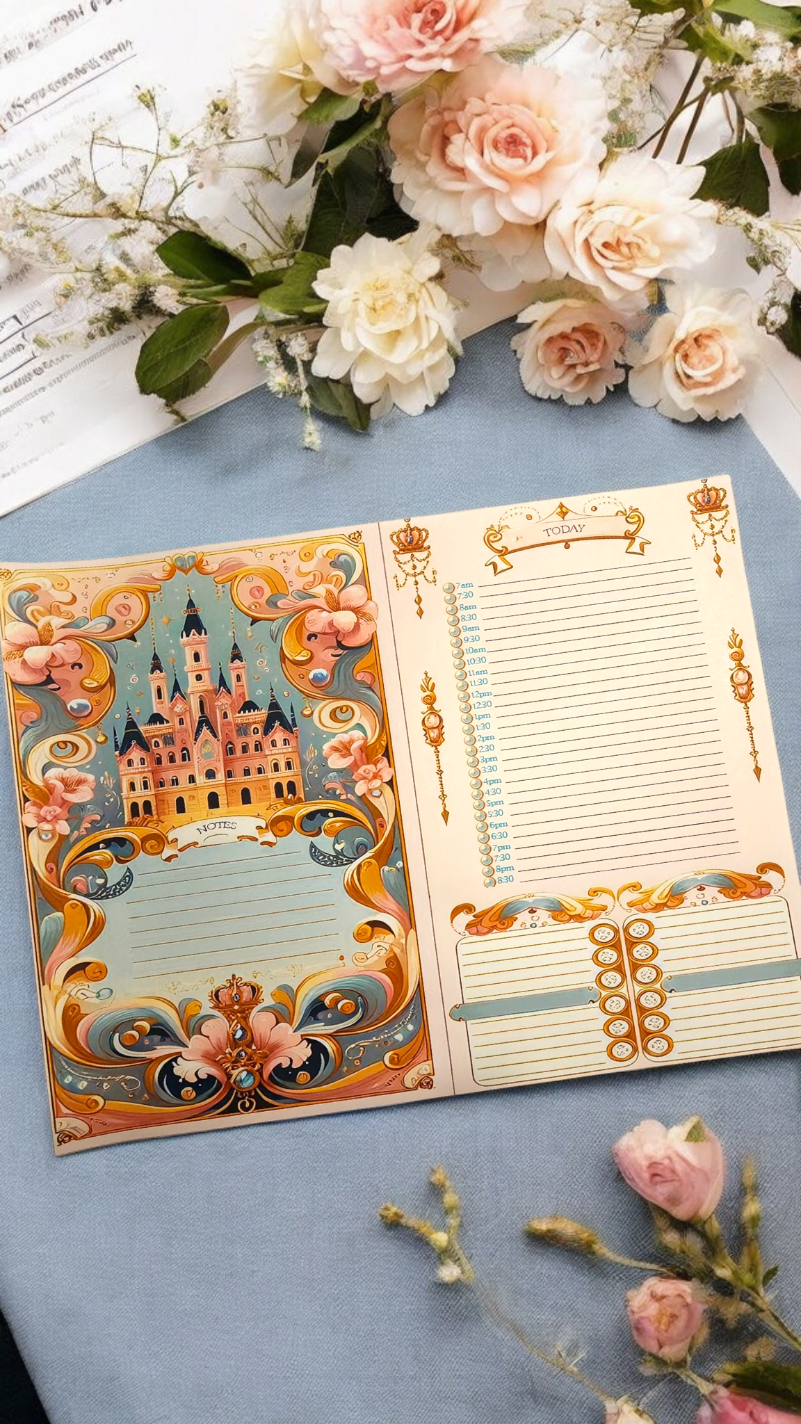 Enchanted Castle Daily Planner Pad