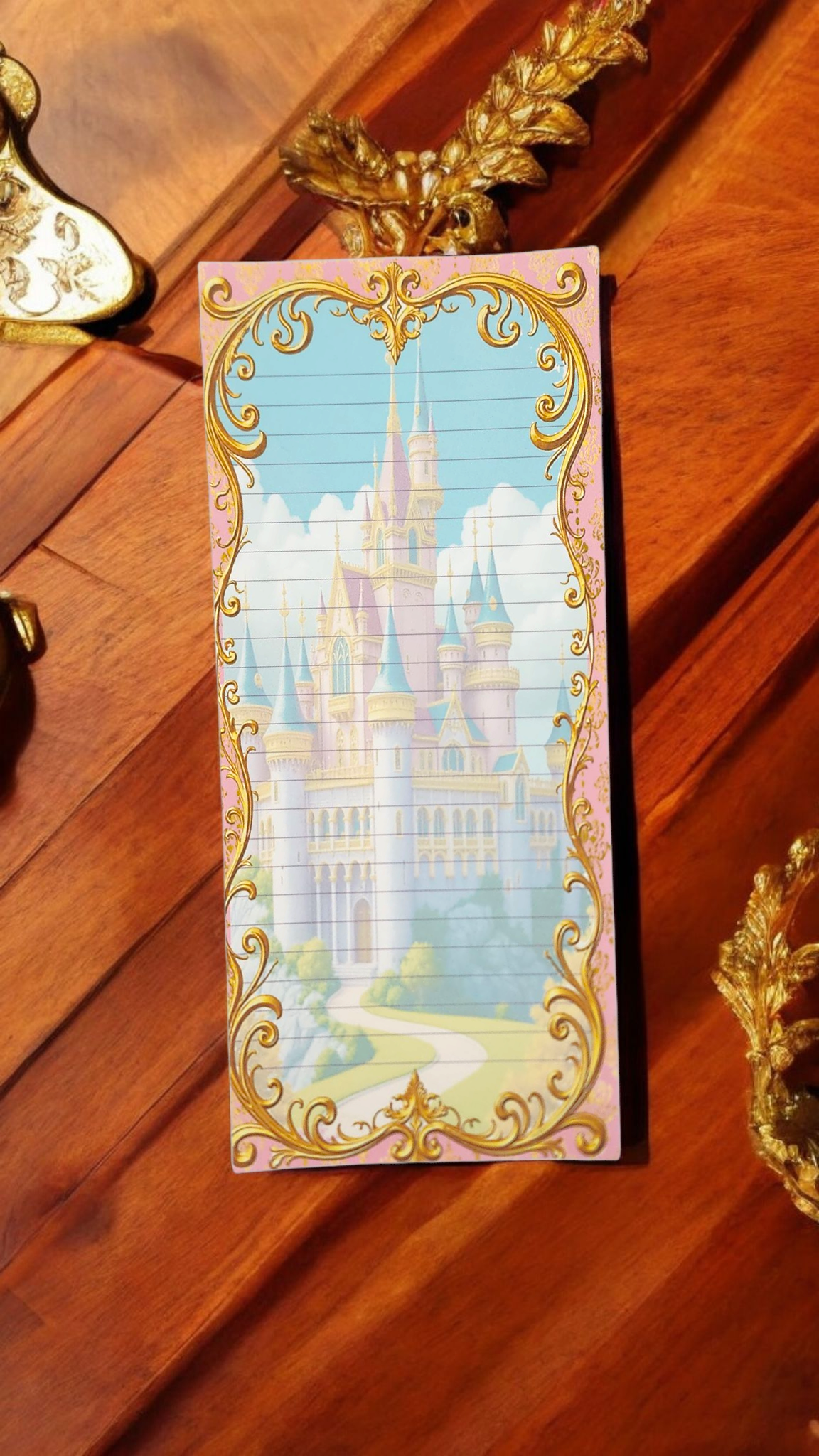Princess Aveline's Castle - 3x7 Lined Notepad